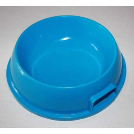 Plastová miska 0,65l modrá pre psov a mačky