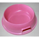 Plastic bowl 1,25l pink for cats