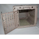 Container made of hard plastic 46x34x34cm for cats
