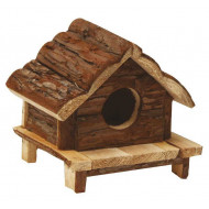 Dřevěný domeček Love Hut 15x15x15cm