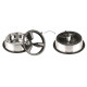 Stainless steel bowls for dog Anti-slip stainless steel bowl 2in1 27cm