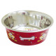 Bowl stainless steel anti-skid WOOF3 for cats