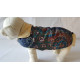 Warm vest with ornaments for dogs and cats