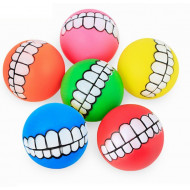 Lopta s úsmevom 7,5cm pre psov a mačky