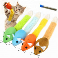 Mouse flying 32cm for cats
