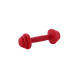 Dumbbell Eau hard rubber 12,5cm for dogs and cats