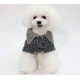 Fabric jacket gray for dogs and cats