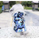 Camouflage vest blue for dogs and cats