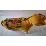 Mikina Circle žltá pre psov a mačky