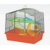 Cage for rodents with equipment