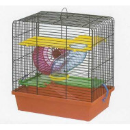 Cage for rodents with equipment type H for rodents