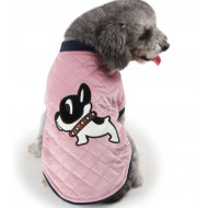 Jacket with dog pink for dogs and cats