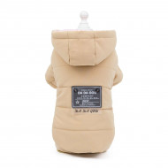 Jacket DaDaGou Style khaki for dogs and cats