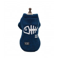 Mikina Fish blue for dogs and cats