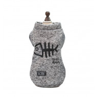 Mikina Fish gray for dogs and cats