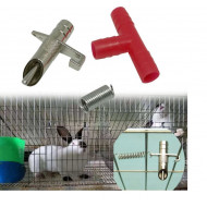 Feed and feeders for poultry and rabbits Feeder for rabbits T1