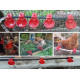 Feeder for chickens, chickens and quails T14 for livestock