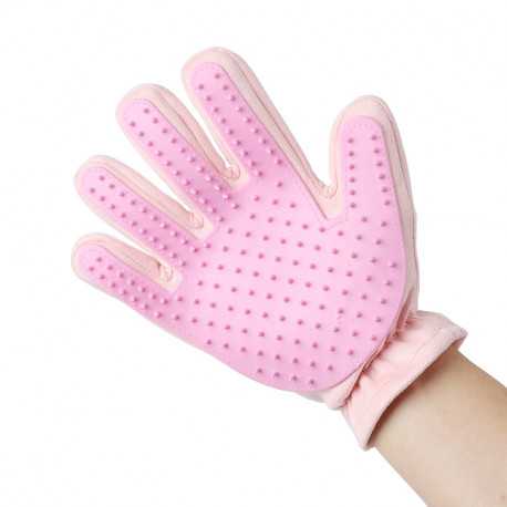 Combing glove 23x18cm for cats