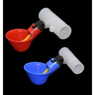 Feed and feeders for poultry and rabbits Feeder for chickens, chickens and quails T32
