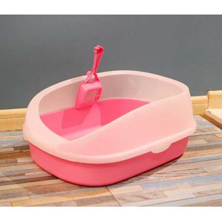 Toilet with shovel 56x38x22cm for cats