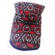 Patterned jacket red-black for dogs and cats