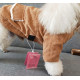 Menstrual jacket pink for dogs and cats