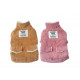 Menstrual jacket brown for dogs and cats