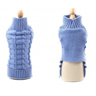 Blue sweater for dogs and cats