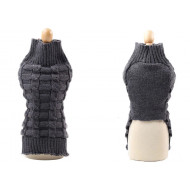 Grey sweater for dogs and cats