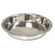 Stainless shallow bowl 35x5cm for dogs and cats