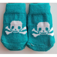 Ponožky zelené- pirát M pre psov a mačky