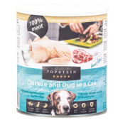 Topstein Kura a vemeno v plechu 800 g pre psov a mačky