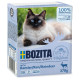Konzervy, kapsičky, paštéty pre mačku Bozita Cat kúsky v omáčke so sobím mäsom, tetrapak 370 g