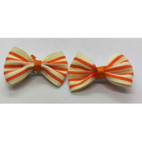 Bow clip 3.5cm-2pcs motif 8 for dogs and cats