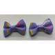 Bow clip 3.5cm-2pcs motif 9 for dogs and cats