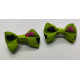 Bow clip 3.5cm-2pcs motif 25 for dogs and cats