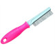 Comb soft pink 3x21cm for cats