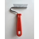 Rake denser red 7.5x15cm for cats