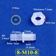 Výpusť na hadici pro hospodářská zvířata