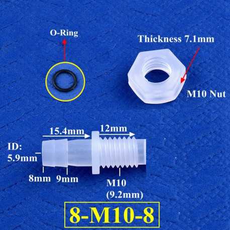 Výpust na hadičku pre hospodárske zvieratá