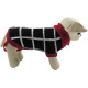 Móda a oblečenie pre psa Sveter čierny károvaný
