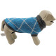 Fashion and clothes for the dog Blue Adam sweater