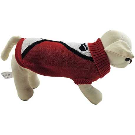 Móda a oblečenie pre psa Sveter červený Boris