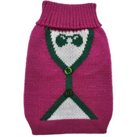 Fashion and clothes for the dog Pink Boris sweater