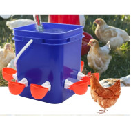 Poultry waterer bucket 10l for livestock