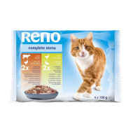 Reno kapsička pre mačky 4x100g pre mačky