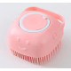 Silicone brush for washing 2 in 1 for cats