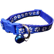 Nylon snap collar 1.5x25-40cm for cats