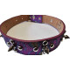 Shiny leatherette collar with spikes 2.5x49cm for cats