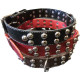 Leatherette collar 3.5x63cm for cats